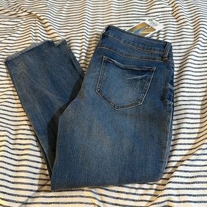 REWASH RELAXED CROP JEAN